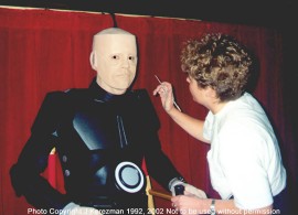 Hold still... your nose is coming off