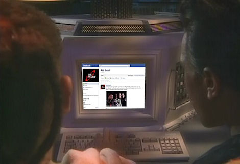 Red Dwarf Hits Facebook